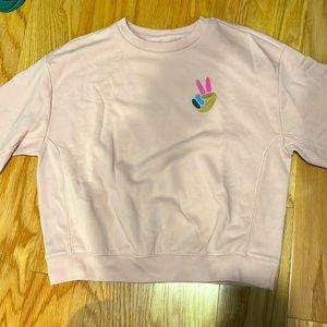 worn few times, baby pink